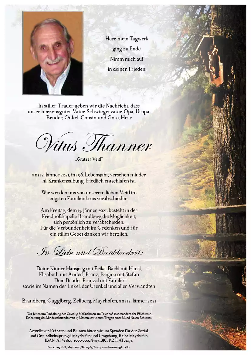 Parte von Vitus Thanner